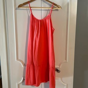 Coral summer dress. Size XS. Work once.